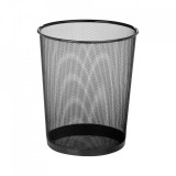 Cos gunoi MESH, 24x29,5x33,5cm, negru - OFFISHOP