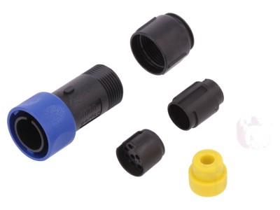 Conector circular tată 10 PIN IP68 foto