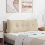 vidaXL Perna pentru spate Crem 120 x 24 x 50 cm țesătură 42014477