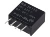 Convertor DC/DC 1W, 15V, SIP4, Recom DCRO-2415S, Tensiune Intrare 21.6-26.4V, Iesire 66mA, SCP