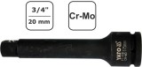 3/4 Zoll Verl&auml;ngerung, 175mm, Cr-Mo, Schlagschrauber Verl&auml;ngerung