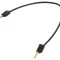 Cablu de măsurare neizolat 60VDC 30VAC 10A 0,15m negru