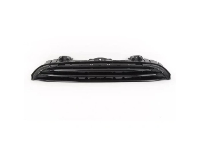 Grila bara protectie, spoiler Mini Hatch/Clubman (F54/F55/F56/F57), 02.2014-, montare fata, laminat cu negru; negru, RapidAuto
