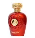 Parfum Arabesc Opulent Red Lattafa, Femei, 100ml - Piersici, Cardamom, Rom, Iasomie - Oriental-Fructat Intens