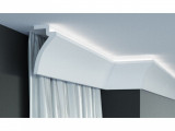 Profil pentru banda LED din poliuretan KF801 - 12x6x200 cm, Elite