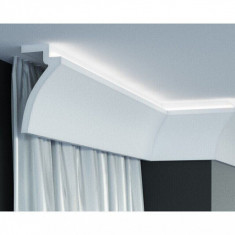 Profil pentru banda LED din poliuretan KF801 - 12x6x200 cm