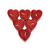 Set 25 lumanari decorative, forma inimoara rosie Z-TOOLS / ZTS 8030