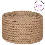 Funie de iuta, 25 m lungime, 20 mm grosime