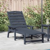 Cumpara ieftin Șezlong cu pernă Bleumarin 73.5 x 92 x 90cm Plastic
