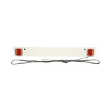 Bara pentru remorca 1200 mm cu 2 lampi LED, cablu 6 m si priza 7 pini 12/24V