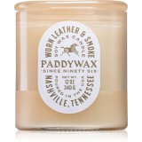Paddywax Vista Worn Leather &amp; Smoke lum&acirc;nare parfumată 340 g