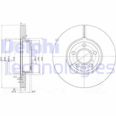 Delphi Disc frana foto