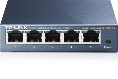 Switch TP-Link TL-SG105, 5 port,10/100/1000 Mbps foto