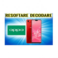 Decodare Resoftare Deblocare OPPO REALME cod taste parola