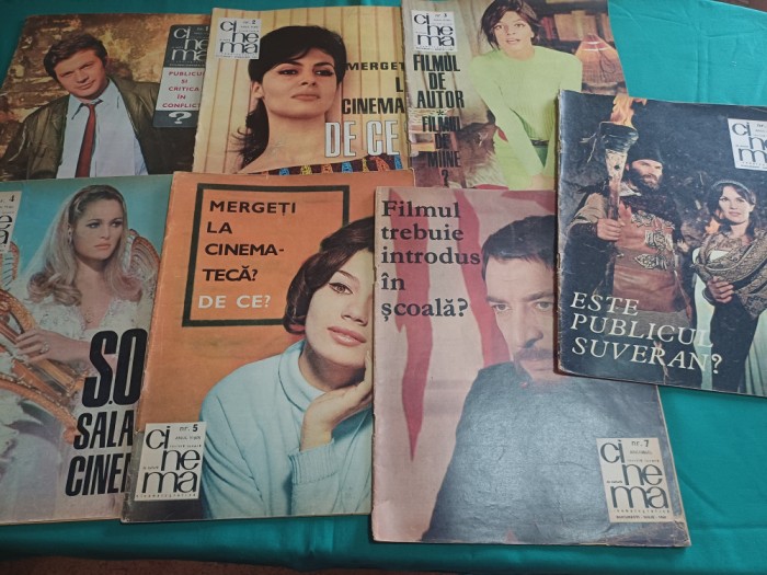 LOT 7 REVISTE CINEMA - ANUL 1968 *41