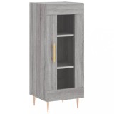 Cumpara ieftin Servanta, gri sonoma, 34,5x34x90 cm, lemn compozit