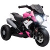 HOMCOM Motocicletă Electrică, 6 V, cu 3 Roți, pentru Copii de 3-5 Ani, Roz | Aosom Romania