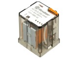 Releu electromagnetic de putere 3PDT, bobină 230VAC, montare pe soclu