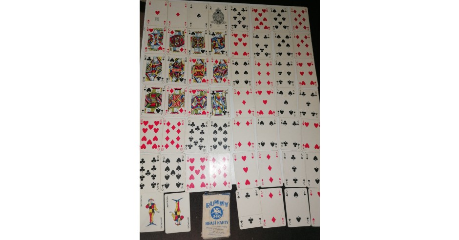 SET CARTI DE JOC VECHI RUMMY HACI KARTY | Okazii.ro