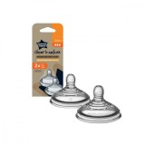 Tetina cu flux rapid 6 luni+ Avanced , 2 bucati, Tommee Tippee