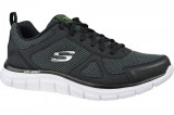 Pantofi de antrenament Skechers Track - Bucolo 52630-BKW negru, 41, 42, 42.5, 43 - 46, 47.5