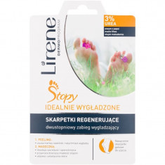 Lirene Foot Care Pasul 2 - Tratament de regenerare pentru picioare peeling + masca sub forma de șosete (3% Urea) 1 buc