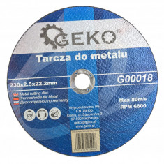 Disc pentru metal, 230x2,5x22,2 GEKO G00018