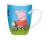 Cana pentru copii, Portelan, Peppa Pig, 350 ml