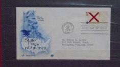FDC USA - STATE FLAGS OF AMERICA - 1976 - CIRCULAT -