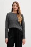 Pepe Jeans pulover din amestec de l&acirc;nă culoarea gri, PL7000031