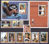 Guyana 1994 sport olimpiada MI 4898-4906 + 2 bl. 438, 439 MNH