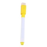 Cumpara ieftin Marker cu stergere uscata scriere universala pentru diverse table, varf negru, culoare capac galben, Dactylion