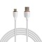 Cablu de date Type-C / USB-A, 1 m, 2,4A, 12W, alb, cu &icirc;nvelis siliconic Best CarHome