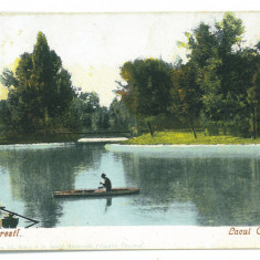 4897 - BUCURESTI, Lake & Cismigiu Park, Romania - old postcard - unused