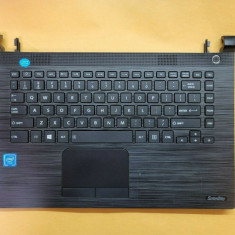 Tastatura Toshiba Satellite C40-C, CL45 Palmrest UK Keyboard Black AM1D7000300