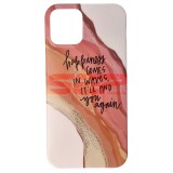 Husa iPhone 12 Pro, TPU Matte, Design 04, IMD, Protectie Premium