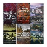 Lake District Mysteries Collection 6 Books Set Pack By Rebecca Tope (Ambleside Alibi, Coniston Case, Troutbeck Testimony, Hawkshead Hostage, Ullswater