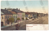 2870 - REGHIN, Mures, Market, Romania - old postcard - used - 1909