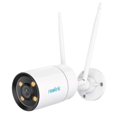 Camera Supraveghere 2K Reolink W320X, 4MP, Wi-Fi Dual-Band, Viziune Nocturna Color, Audio Bidirectional, Detectie Persoane/Vehicule/Animale, Notificar foto
