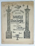 REPERTORIU CHORAL RELIGIOS , IMNELE SFINTEI LITURGHII , CUPRINZAND SI SERVICII FUNEBRE , PROHODUL SI CANTARILE CUNUNIEI de C. JIANU DINI , 1933
