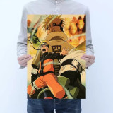 Poster naruto anime cartonat