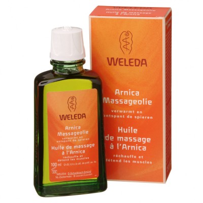 Ulei de Masaj, Weleda, Arnica, Stimuleaza Circulatia Sanguina si Relaxeaza Muschii, 100ml foto