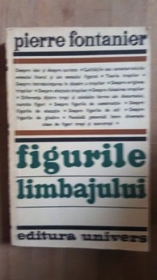 Figurile limbajului- Pierre Fontanier foto