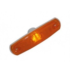 Lampa laterala 4 led galbena ovala