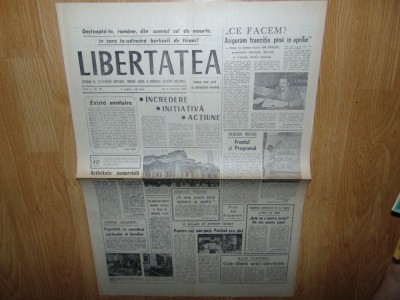 ZIARUL LIBERTATEA 4 IANUARIE 1990 foto