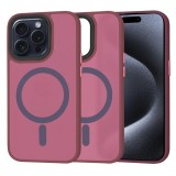 Techsuit - HaloFrost&nbsp;MagSafe Series - iPhone 15 Pro - Bordeaux