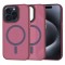Husa iPhone 15 Pro Techsuit HaloFrost??A MagSafe Series, bordo