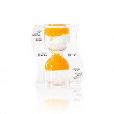 Clepsidra Paradox Egg Timer portocalie foto