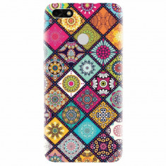 Husa silicon pentru Huawei Y6 Pro 2017, Mandala Pattern