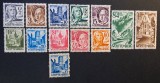 Germania (Ocupația Franceză / W&uuml;rttemberg-Hohenzollern 1947&ndash;1948) - Seria Completă (2Pf - 1 Mark) (MINT / Neștampilată) CLK1